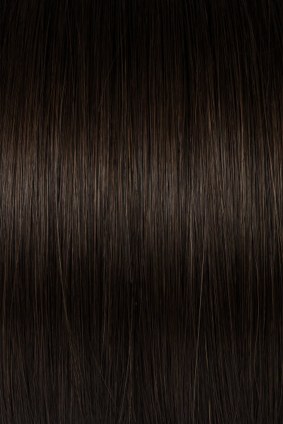 Farbe Natur - 25 glatte Double Drawn Keratin Bonding Extensions 60 cm