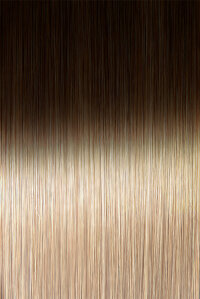 Ombr&eacute; Farbe 6A auf 15 - 10 glatte Double Drawn Tape Extensions 50 cm