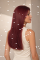 Bonding Extensions – Farbe 66/47 · Burgund – 40 cm