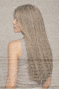 Tape Extensions – Farbe 6 · Dunkelgoldblond – 50 cm