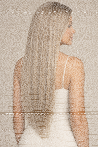 Tape Extensions – Farbe 8B · Sandmittelblond gesträhnt – 50 cm