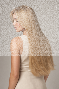Tape Extensions – Farbe 24 · Goldblond – 50 cm