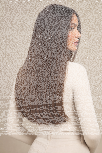 Outlet Bonding Extensions – Double Drawn – Farbe Natur/4 – 50 cm