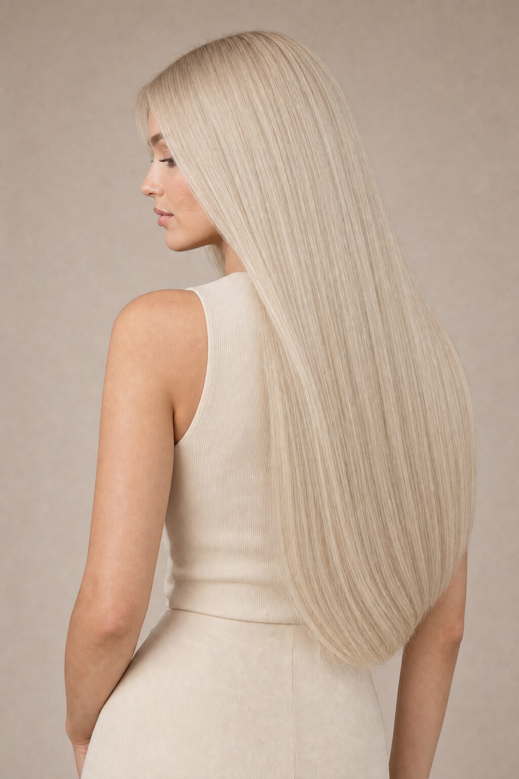 Bonding Extensions in Farbe 1001 Weißblond