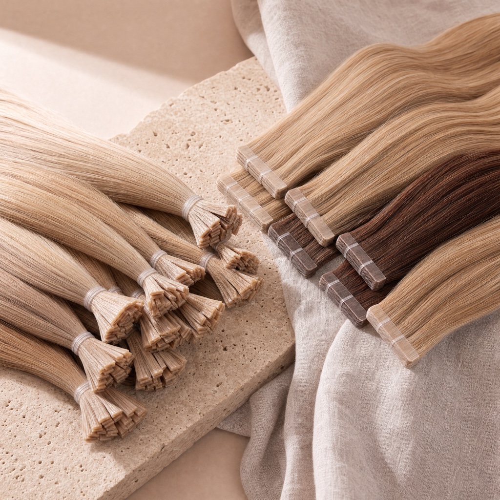 Bonding- und Tape-Extensions als Vergleich der beiden Methoden
